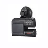 DVd per auto 1PC 1080P con fotocamera anteriore e posteriore nera223Y