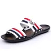 Hot Sale-Hot New Hot Fritid Beach Fashion Sport Leather Sandals Gratis frakt