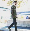 Mens Jackets Spring and Autumn Street Fashion Style Thin Loose Camouflage Couple Jacket Mens and Womens Coat Asian Size S-2XL