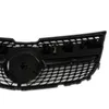 1 pezzo di alta qualità GT Style Black Mesh Griglie di ricambio Diamond Model Silver Front Racing Grill Grille 2012-2014 per GLK X204