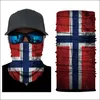 Bandana Odkryty Sport Bez Szwu Bandana Wielofunkcyjna głowa głowy Pałąk NeckWarmer Magic Scarf Szyi Flaga Wzór Tarcza Maska Bandana