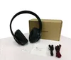 Écouteur Bluetooth Light Light LED avec bandeau pliable portant des écouteurs sans fil lecteur de musique monté sur la tête avec emballage de vente au détail
