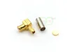 300pcs brass mcx right angle for RG188 RG174 RG316 Cable connector