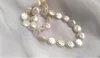 necklace Free shipping +++14MM white coin cake freshwater pearl bib necklace 17"