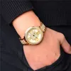 Neue Mode Herrenuhr Hip Hop Bling Diamant Iced Out Uhren Quarzwerk Herrenuhren Schönes Geschenk