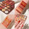 Cosméticos 35 Color Shimmer Matte Sombra de sombra de ojos Glitero resaltado Sala de ojos metálicas Potencia Pigmented Waterprowing Paleta de Sombra de Ojos Mate Brillante