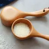 小麦粉スプーンライス木製の水鍋ディッパーブナ用具自然台所クッキングツール