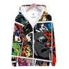 Persona 5 3d bedrukte rits hoodies dames heren mode sweatshirts met lange mouwen en capuchon kleding7149119