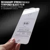 Protetor de tela adesivo curvado completo 5D para iPhone x 11 Pro Max 7 8 Plus 9H Dureza Vidro temperado Anti arranhões Inquebrável Fil1578588
