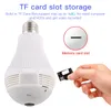 ANSPO 1080P960P WiFi Panoramic Bulb Cameras 360 degrés Système de caméra de sécurité à domicile IP sans fil CCTV 3D Fisheye Baby Monitor9849062