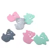 Koala Sensory Pendants Chew Necklace Chewlry Infant Teethers Food Grade Silicone Teething Beads Carton Animal Koala Teether