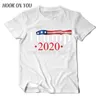 Homens Mulheres Camiseta Donald Trump 2020 Mantenha a América Grandes Letras Impressas ONeck Manga Curta Moletom EUA Eleição Casual Top Tees 7502922