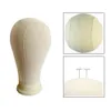 Canvas Block Head Beauty Professional Mannequin Head Pruik voor het maken van pruiken display en styling mannequin hoofd met Mount HO Table C9643322