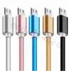 1m 2m 3m cabo de nylon trançado liga tipo c micro cabos USB para Samsung S6 S7 S9 S8 S10 Nota 8 9 10 HTC LG