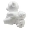 Modellering Polystyren Styrofoam Foamfoam Björn Modell Handgjorda Material Diy Bear Christmas Party Decoration Tillbehör Gåvor