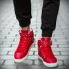 Högkvalitativa fritidsskor för män Mode Fritidskläder High-top Board skor Korta läderstövlar Sport Sneakers Zapatillas Hombre