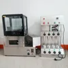 Pizza Cone Equipment Kommersiell Industriell Pizza Cone Maker och Electric Pizza Oven Machine With Display Cabinet