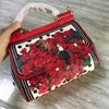 Designer2009 New Flower Wave Point Single Shoulder Crossing Damentasche Druckserie Damenhandtasche