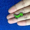 Tecknad emalj liten dinosaurie brosch stift lapel pin badge mode smycken för barn kvinnor will och sandy