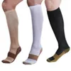 2020 Men039S Women039S 2020 Nya kopparinfunderade kompressionsstrumpor 2030mmHg Graderade män Kvinnor Patchwork Long Socks SXXL8510803