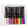 Handaiyan 12 Color Matte Eyeliner Kit Makeup Waterproofは、長続きするセクシーな魅力的な色1064135を着るのが簡単です