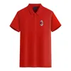 Associazione Calcio Milan Football Club Logo Men039S Fashion Golf Polo Tshirt Men039s Polo à manches courtes T-shirt4236385