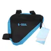 Ciclismo da bicicleta saco impermeável Triângulo bicicleta Bolsas Frente armação de tubo Bag Mountain Bike Triângulo Bolsa de ferramentas de bicicleta suporte de quadro