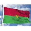 Буркина-Фасо Флаг 90x150cm Бесплатная доставка FUR National Country Flag Баннер 3х5 футов для дома собраний Фестивалей Decoration