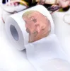 Trump toalettpapper Färgrik roligt pappersvävnad Kreativ badrum Rolig toalettpapper President Donald Trump toalettpapper LJJO7921
