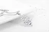 Fashion-Ladies crystal zircon Bridal Necklace Earrings set two piece set