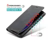 고품질 Forwenw Magnetic Leather Wallet Case CARD SLOT FLIP MAGNET COVER가있는 iPhone 14 13 12 XS Samsung S10 Huawei