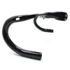 No Brand Logo Road bicycle handlebar carbon fiber handlebar with stem integrated bend bar 400 420 440mm matte or glossy New