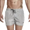 mens white swim shorts