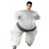 Halloween-kostuums COS Grappige Sumo Kostuum Props Stage Show Cartoon Doll Opblaasbare Kleding Service Veel kleuren