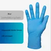 Disposable Latex Gloves Disposable Gloves 50 pairs/pack Protective Nitrile Gloves Factory Salon Household Cleanning Glove