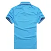 Polo informal con cuello, camisetas deportivas, camisetas, entrenamiento de Golf, ejercicio, manga corta, secado rápido, camisetas sólidas, ropa de Golf