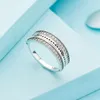 glamorous heart ring for 925 sterling silver with CZ diamonds smart flip-style real sterling silver ladies ring with BOX