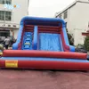 Großhandel PVC Material Aufblasbare Dual Slide Große Größe Aufblasbare Rutsche mit Pool für Wasserparkspiele