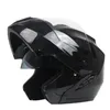 Modularer Motorradhelm Flip Full Face Racing Helm Cascos Para Moto -Doppellinse kann mit Bluetooth -Capacete DOT243K ausgestattet werden