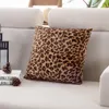 Großhandel - 43 cm großes, quadratisches Leopardenmuster, dekorativer Kissenbezug für Zuhause
