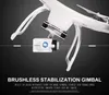 Up Air Upair One 4K Plus WiFi FPV مع 12MP 4K 25FPS HD كاميرا 2-Axis Gimbal تابعني وضع RC كوادكوبتر RTF - أبيض