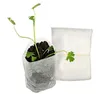 Hot Patio Lawn 100pcs/Pack Garden Supplies Environmental Protection Non-woven Nursery Pots Seedling Raising Bags 8*10cm Fabrics white