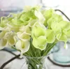 Populaire PU Artificielle Calla Lily Bouquets De Mariage De Mariée Latex Real Touch Calla Lily Fleur Maison Centres De Mariage Décoration LX1418