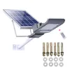 Solar Street Light Dusk till Dawn Solar Panel IP66 Vattentät Solar Powered Flood Light Outdoor Security Light Fixture