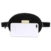 Designer-Women Velvet Waist Bag Chain Fanny Pack Travel Belt Purse Shoulder Bags Tote