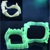 April Fool'S Day Tricky Halloween Props Supplies Horror Vampire Luminous Dentures Intimidation Toy