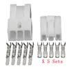 5 set maschio e femmina 5 pin PA66 connettore cablaggio elettrico automatico MG610189 DJ7051-3-11/21