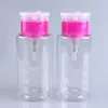 Dispenser per mini pompa per nail art da 100 ml Bottiglia vuota Detergente per rimozione smalto gel acrilico Contenitore per liquidi Conservazione Piccola bottiglia a pressione