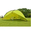 4.8x4.8m Wasserdichte große Weltraum im Freien Strandzelt Sonnenschein schelft robuster Sonnenschirm Zelt für Angeln Camping Wandern Picknickpark