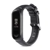 Bracelet de montre en cuir pour Xiaomi Mi Band 3/4 Bracelet de montre intelligente Bracelet de remplacement Bracelet de montre pour MiBand 4 sangles